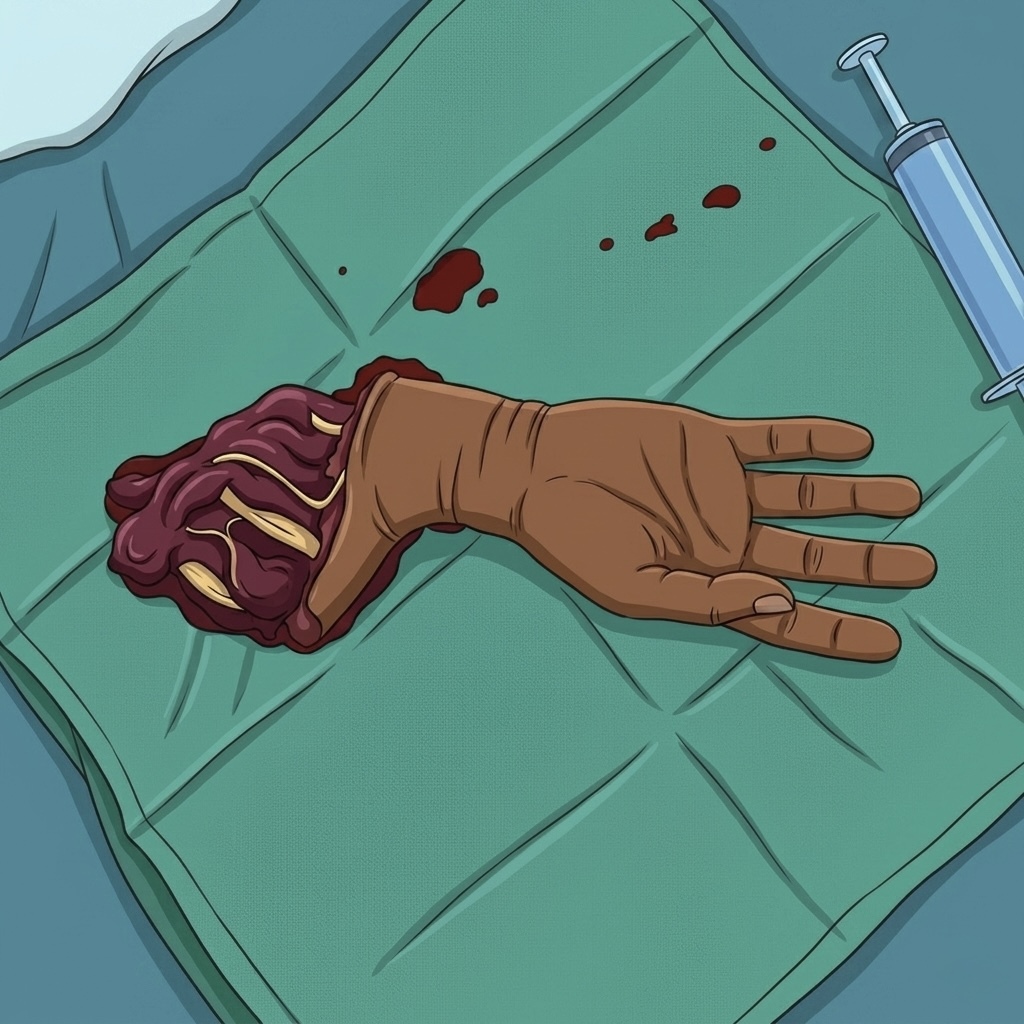 Before - Complete Amputation